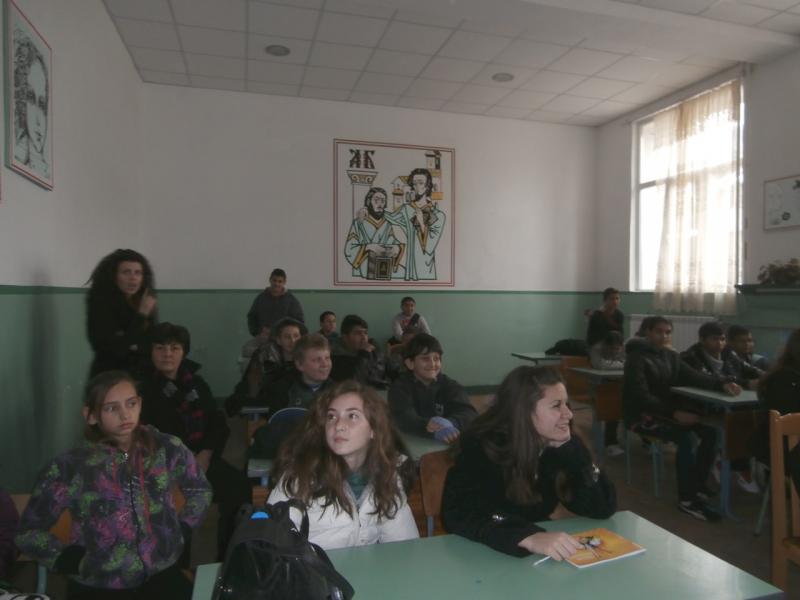 Открити уроци в ОУ „Хр.Ботев”,с.Бяга и СОУ „Народни Будители”,гр.Брацигово 